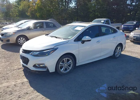 2018 Chevrolet Cruze Lt Auto из США, поврежденный, VIN 1G1BE5SM7J7151250
